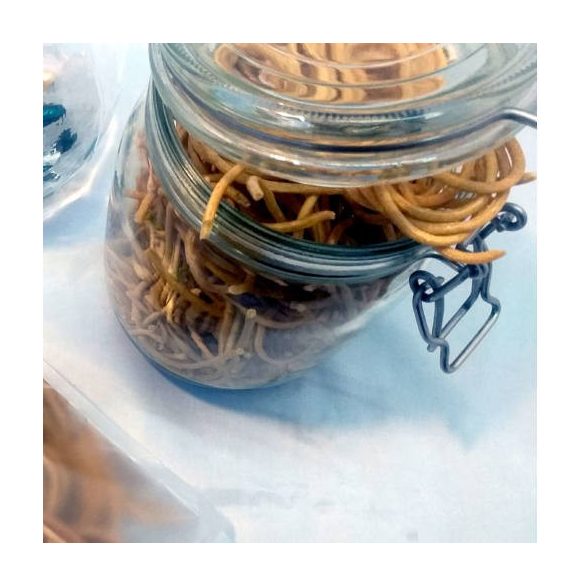 Glutenfreie kurze Spaghetti, Paleo Nudeln aus Goldleinsamenmehl 250 g 