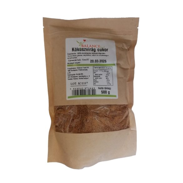 Kokosblütenzucker 500g Kokoszucker natürlicher Zuckerersatz 
