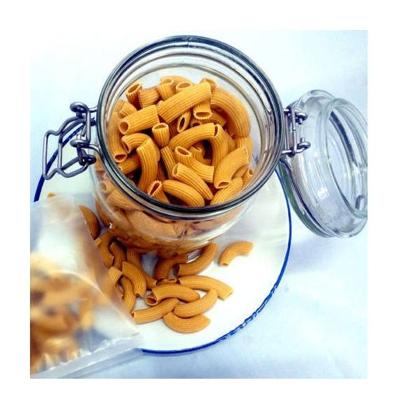 Glutenfreie Penne, Paleo Nudeln aus Sesammehl, Goldleinsamenmehl 250 g 