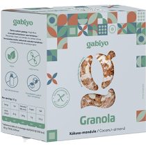   Gabiyo Kokos-Mandel Granola Knuspermüsli 275g (glutenfrei, ohne Zuckerzusatz) MHD:30.03.24