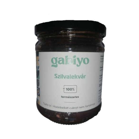 Gabiyo Pflaumen Fruchtaufstrich ohne Zuckerzusatz 200g