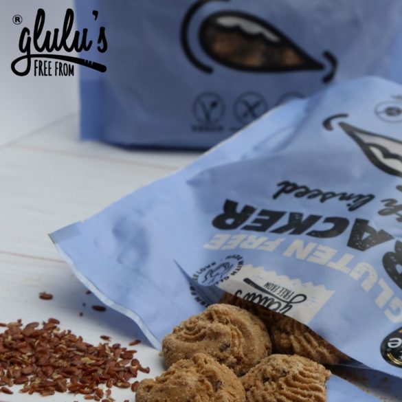 glulu's FreeFrom Kokoskekse ohne Zuckerzusatz 100g (glutenfrei, vegan, sojafrei) 