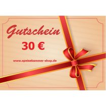 Speisekammer-Shop Geschenkgutschein 30 € 
