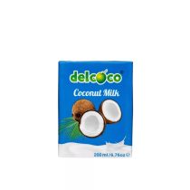 delcoco Kokossahne Kokoscreme light (200ml) 