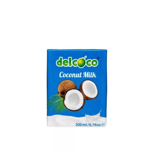 delcoco Kokossahne Kokoscreme light (200ml) 