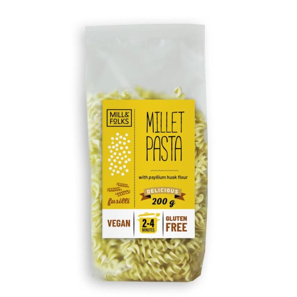 Mill & Folks Hirse Fusilli 200g 
