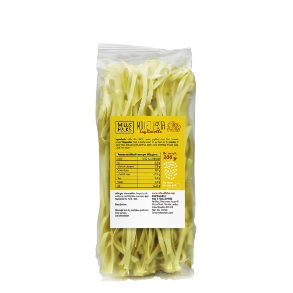 Mill & Folks Hirse Tagliatelle 200g 