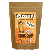   Oosty Cheddar-Geschmack pflanzliche Mischung 332g (Zur Zubereitung von 1kg pflanzlichem Block)
