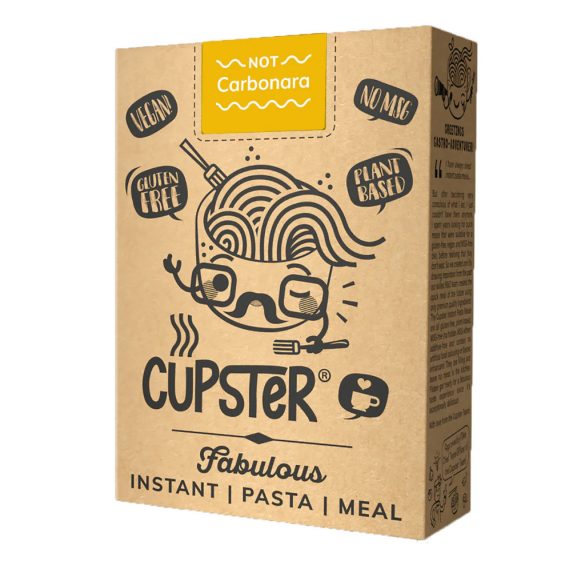 Cupster vegane Instant Nudeln Carbonara 91g (glutenfrei)