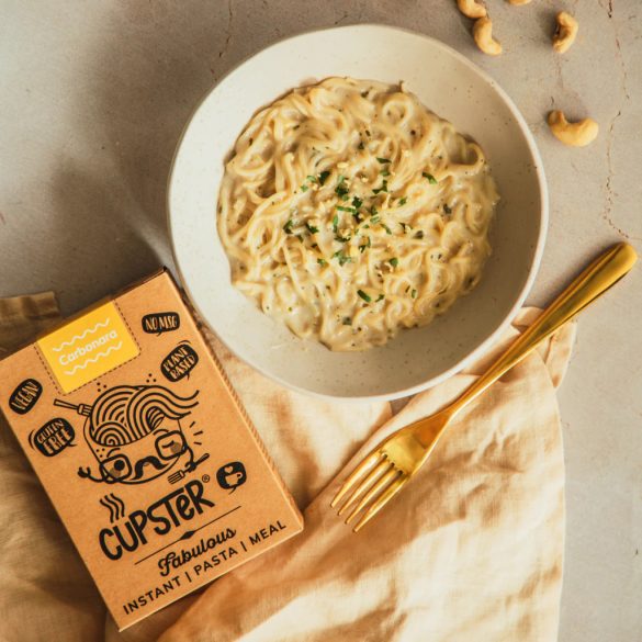 Cupster vegane Instant Nudeln Carbonara 91g (glutenfrei)