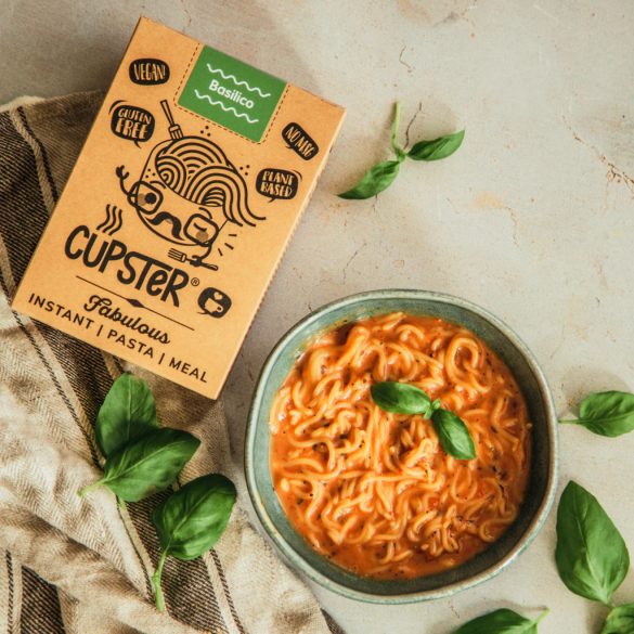 Cupster vegane Instant Nudeln Basilikum 97g (glutenfrei)