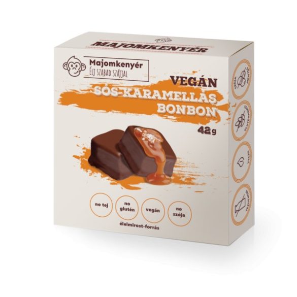 Affenbrot Salzkaramell Schoko Pralinen mit Kokosblütenzucker 42g 