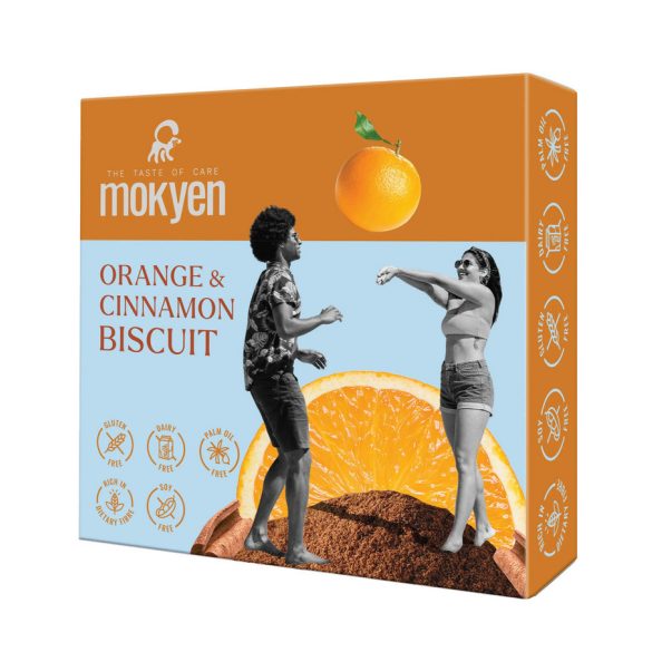 Mokyen Zimt-Orangenkekse mit Kokosblütenzucker 50g