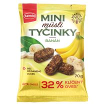   Semix Mini Müsli Snack mit gekeimten Haferflocken und Bananen 70 g