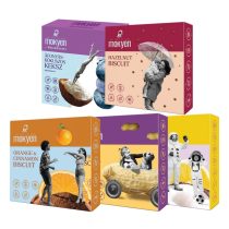   Mokyen Kekse Probierpäckchen (glutenfrei, sojafrei, maisfrei, palmölfrei) 5x50 g