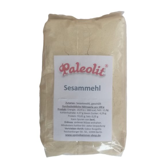 Paleolit Sesammehl (geschält, weiß) 500g 