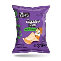 SAMAI Maniok Cassava Chips mit Meersalz 57 g