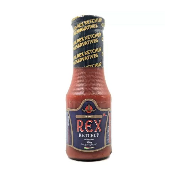 REX Ketchup Scharf Gewürz Ketchup ohne Zucker 330 g