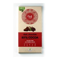   Dark Delight Zartbitterschokolade 80 g ohne Zuckerzusatz 85% Kakao (vegan, paleo, glutenfrei)