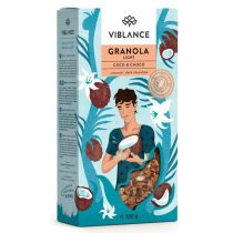   Viblance Schoko-Kokos Granola Light 300g (glutenfrei, ohne Zuckerzusatz) 