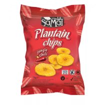   SAMAI Plantain (Kochbanenen) Chips 75 g mit Chili und Meersalz 