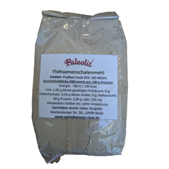 Paleolit Flohsamenschalenmehl Pulver 200g Psyllium Husk 95% 60 mesh