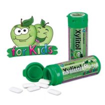   Xylitol miradent Zahnpflegekaugummi Kids 30g mit Xylit Apfel 30 Stk