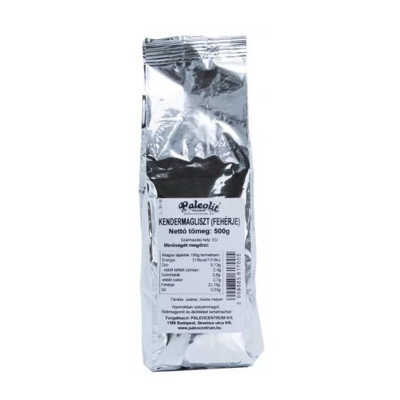 Paleolit Hanfmehl Hanfprotein Pulver, teilentölt 500g