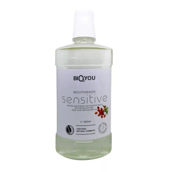 BIO2YOU natürliches Mundwasser sensitive 500 ml