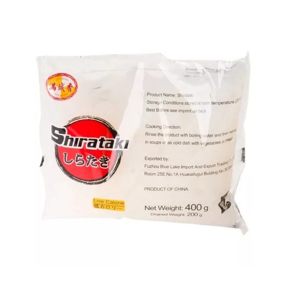 Shirataki Tagliatelle Konjak Nudeln 400g (glutenfrei, paleo, zuckerfrei)