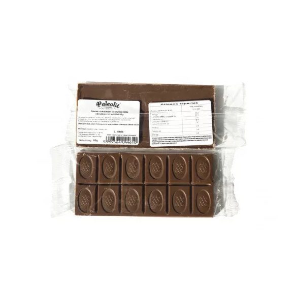 Paleolit Kokosmilch Schokolade mit Erythrit 80g 
