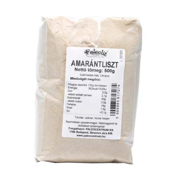 Paleolit Amaranthmehl 500g Glutenfrei 