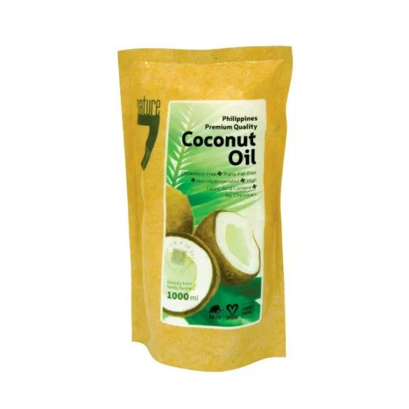 Nature7 Kokosöl Kokosfett 1000 ml Geschmacksneutral 