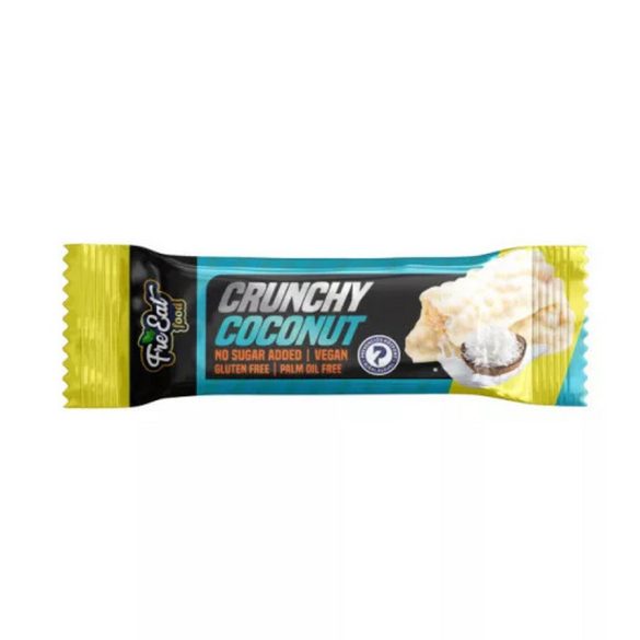 FreEat Crunchy Coconut Kokos Riegel 30g (vegan, paleo, ohne Zuckerzusatz) MHD:27.01.2026