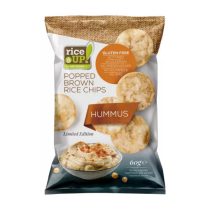 Rice Up Vollkornreis Chips mit Hummus Reiswaffeln 60g