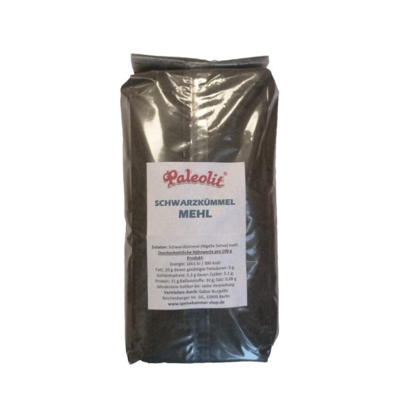 Paleolit Schwarzkümmelmehl Nigella fein gemahlen 1 kg MHD:05.08.2025