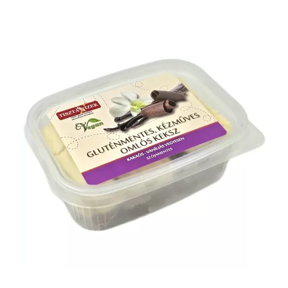 Vegane glutenfreie Kekse mit Kakao und Vanille handgemacht 180g (ohne Zuckerzusatz)