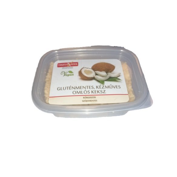 Vegane glutenfreie Kokoskekse handgemacht 180g (ohne Zuckerzusatz) 