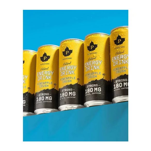 Puhdistamo Natural Energy Drink Strong Ananas 330ml 