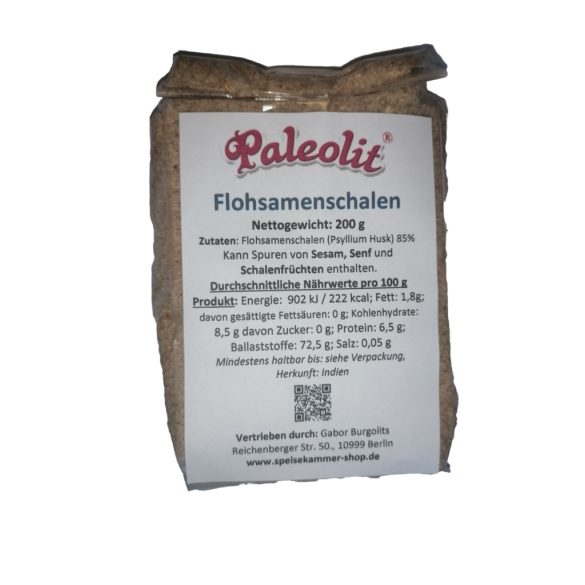 Paleolit Flohsamenschalen (85%) 200g