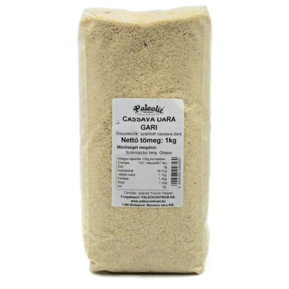 Paleolit Gari 1kg Grobes Maniokmehl Cassava Mehl 