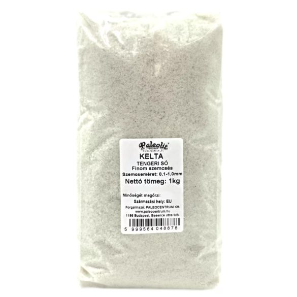 Paleolit Keltisches Meersalz fein 1kg 0,1-1,0 mm