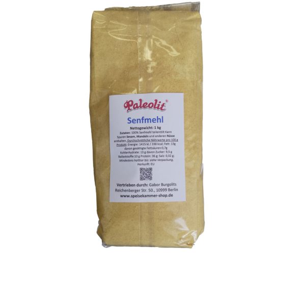 Paleolit Senfmehl teilentölt 1kg glutenfrei