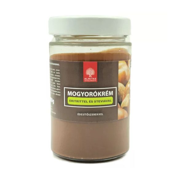 Almitas Haselnusscreme mit Süßungsmitteln 350g