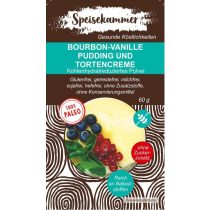   Speisekammer Bourbon-Vanille Pudding und Tortencreme Pulver 60 G MHD:20.10.23 (Paleo, glutenfrei, maisfrei, sojafrei, kohlenhydratreduziert)