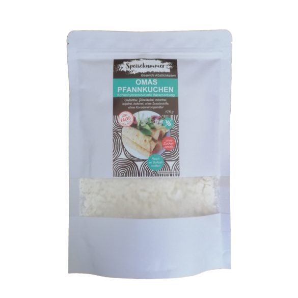 Speisekammer Omas Pfannkuchen Backmischung 175g (paleo, glutenfrei, maisfrei, sojafrei, kohlenhydratreduziert)