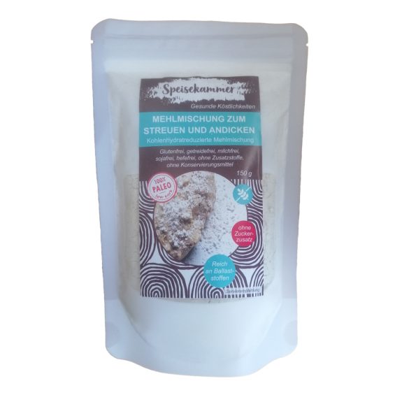 Speisekammer Kohlenhydratreduziertes Mehl zum Streuen und Andicken 150 G (Paleo, glutenfrei, maisfrei, sojafrei, kohlenhydratreduziert)