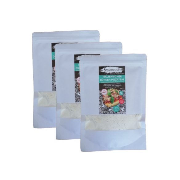 3-er Pack Speisekammer Paleo Pizzateig 3x180g (glutenfrei, maisfrei, sojafrei, kohlenhydratreduziert)