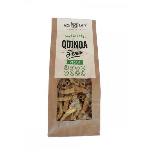 Wise Pasta 200 g Vegane Glutenfreie Quinoa Penne mit Kurkuma 